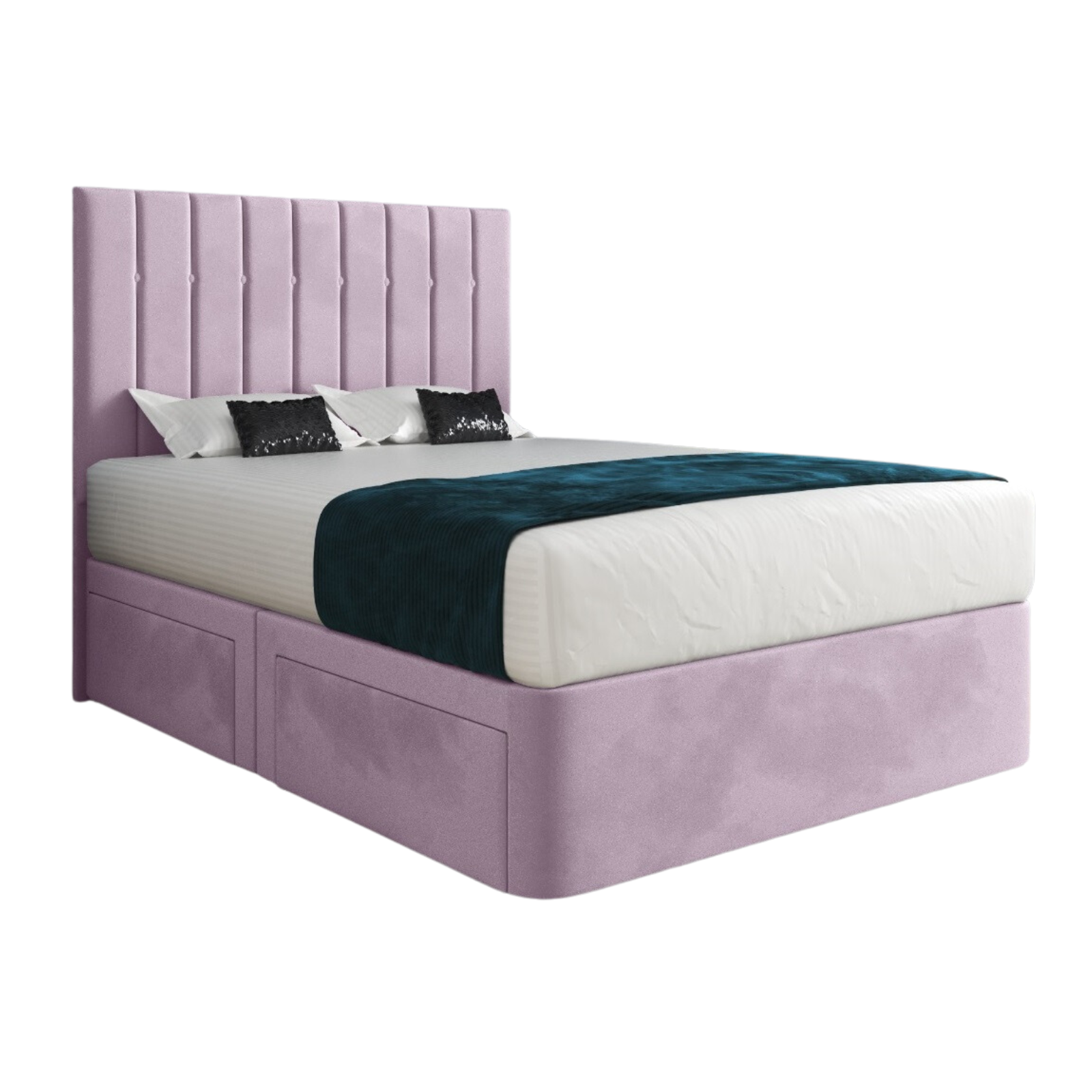 Marcelo Upholstered Soft Velvet Bed Frame