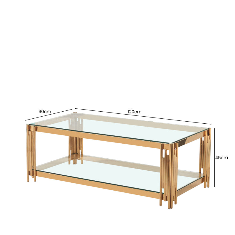 Cohen Gold Coffee Table